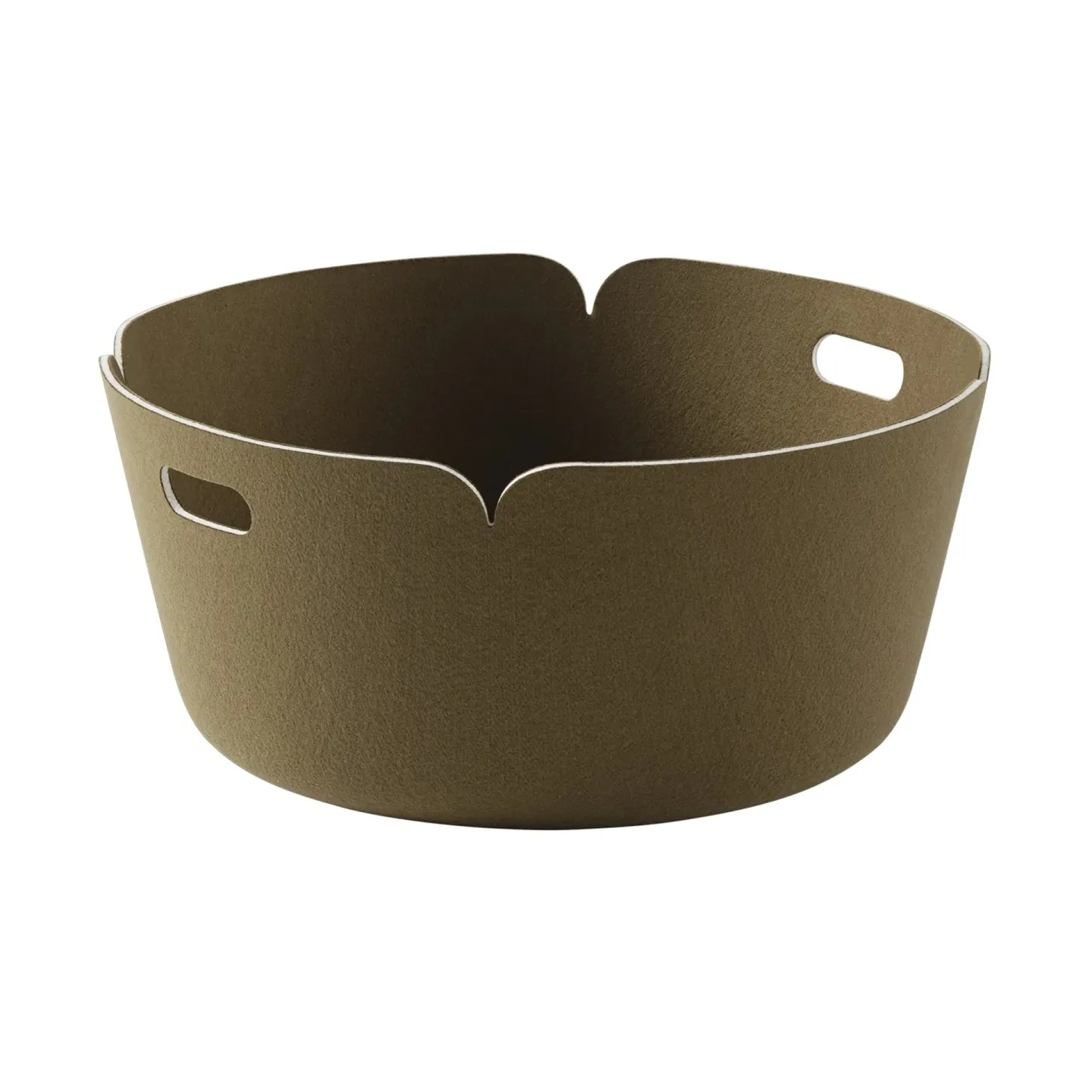 Muuto Restore Korb rund Brown Green