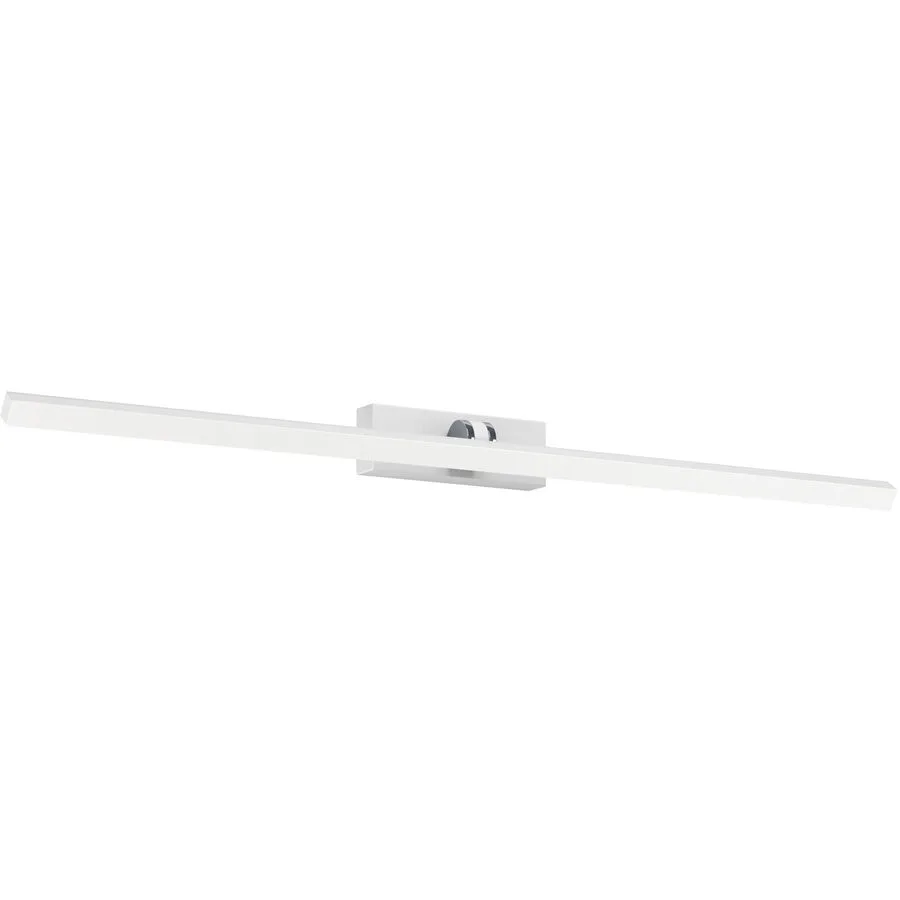 Eglo Wandlampe Verdello Weiss/Grau Kunststoff 6 cm 10.5 cm - Farbe: weiss/chrom - LED - LED Energiesparlampen