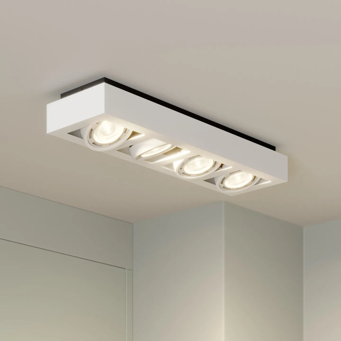Ronka 4 Plafond White - Arcchio - Vardagsrum - Modern - Metall - Vinklad