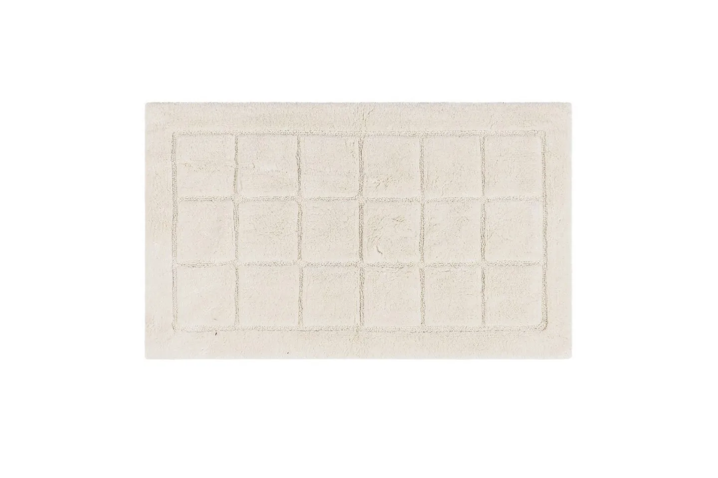 Badrumsmatta Square - 50x80 cm, Creme