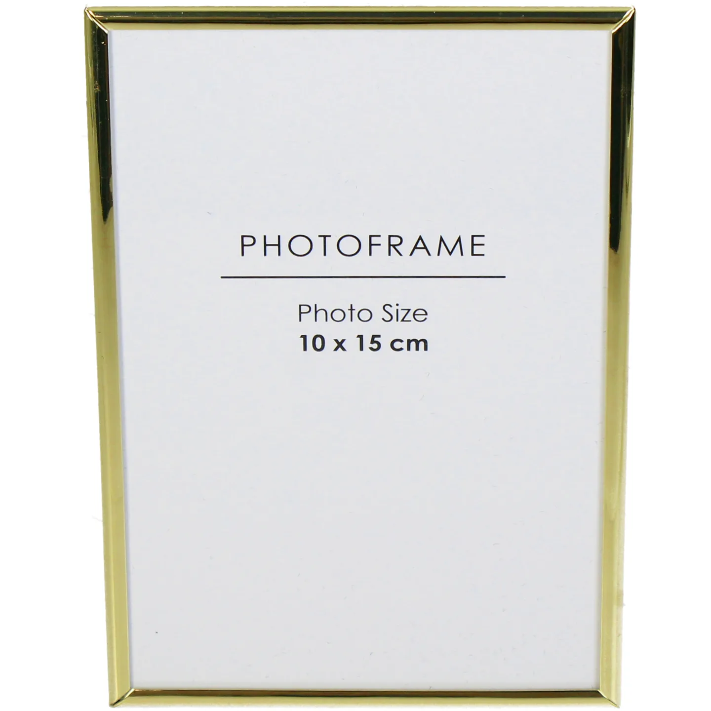 Kersten Fotorahmen Metall, Gold B: 10 cm | Schubiger Möbel
