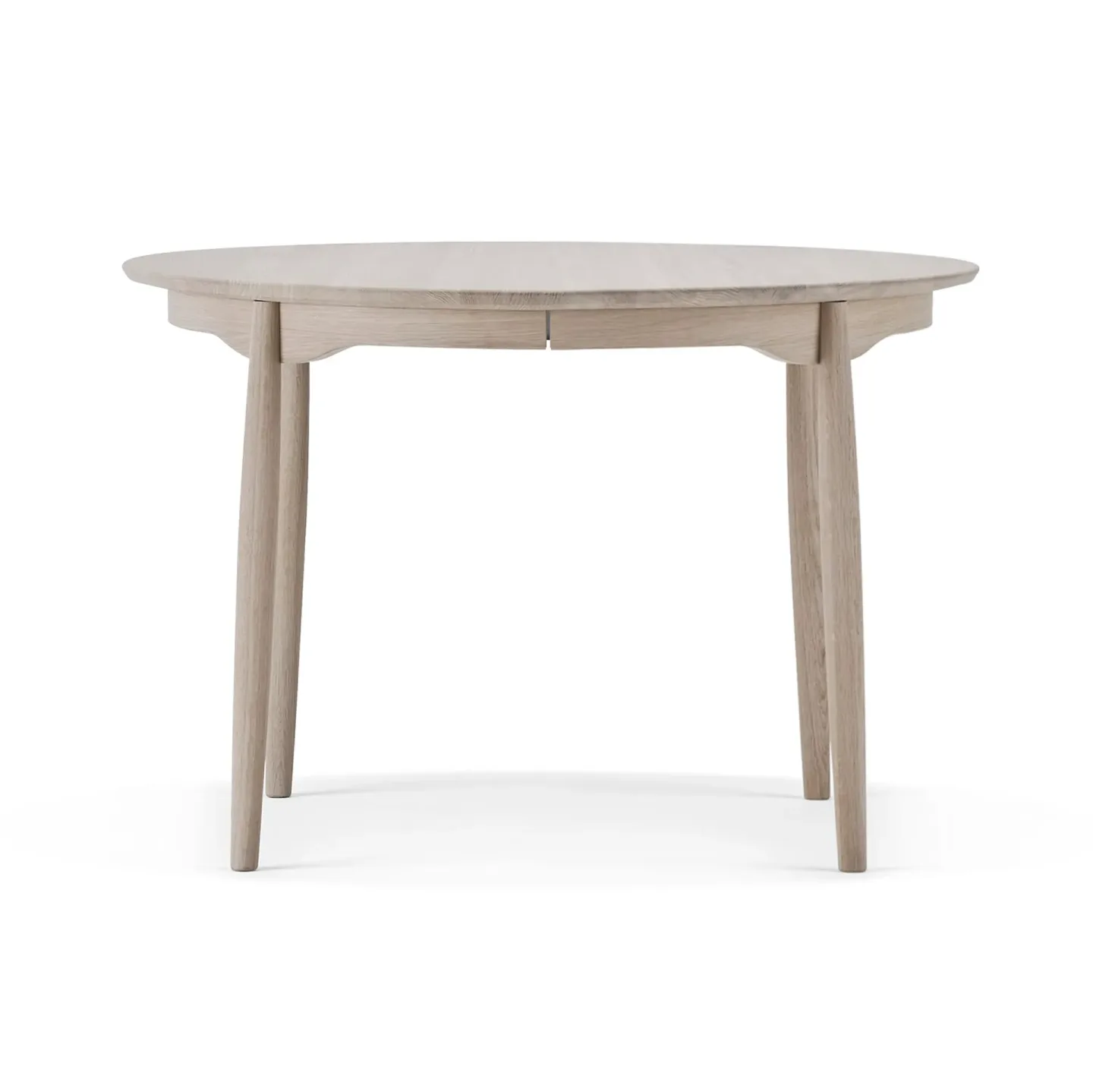 Stolab Carl matbord delbart Ø115 cm Ek vitolja