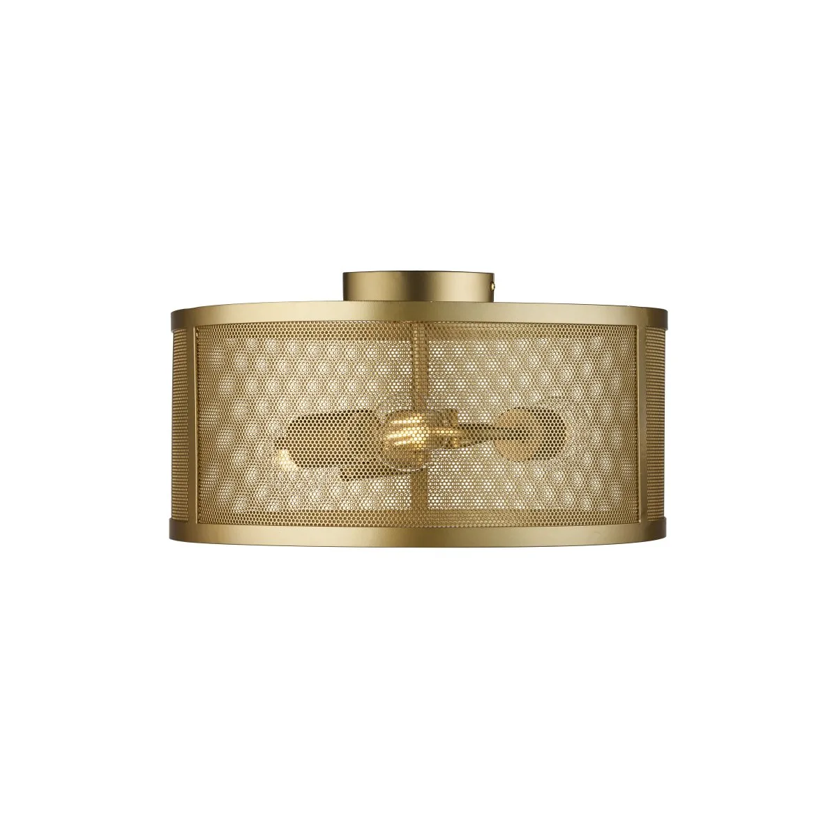 Searchlight - Fishnet Ø45 - Takplafond - Mattguld