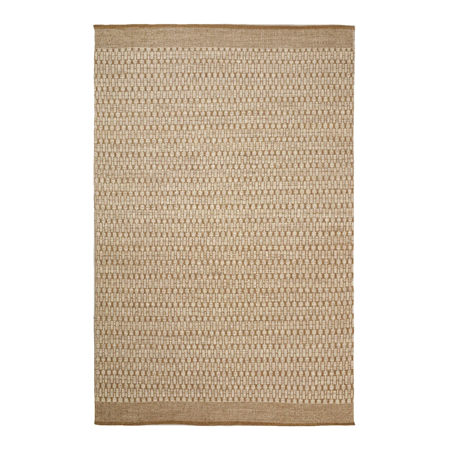 Chhatwal & Jonsson - Mahi Rug Beige/ Off White 200x300 cm - Ullmattor - Beige,Vit