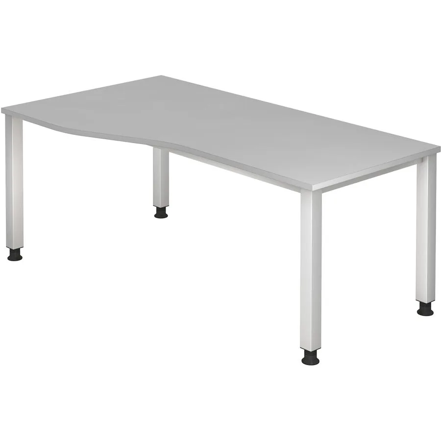 Schreibtisch Office grau Holzwerkstoff B 180 T 100 cm