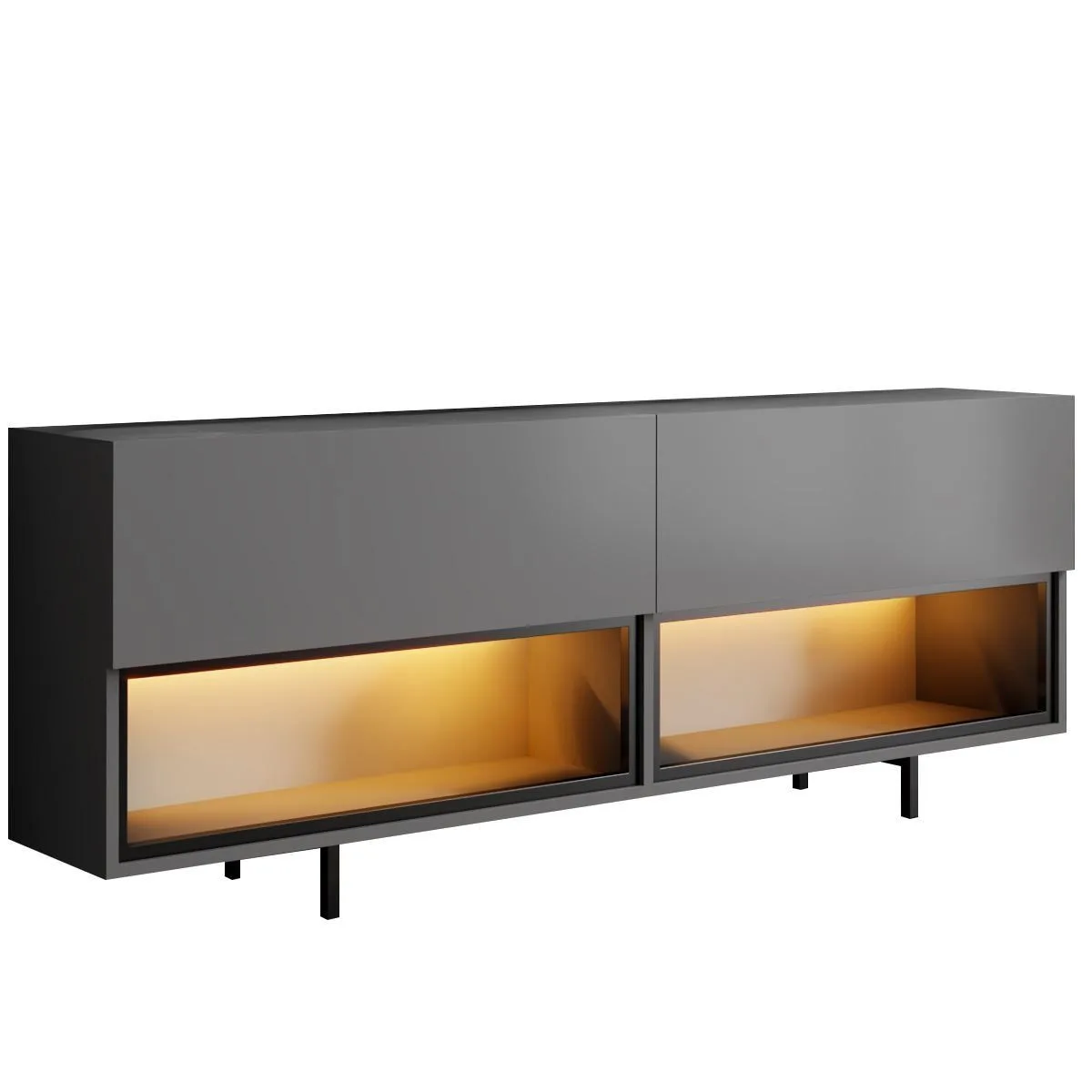 Cielieucel TV-bänk 180 cm - Antracit