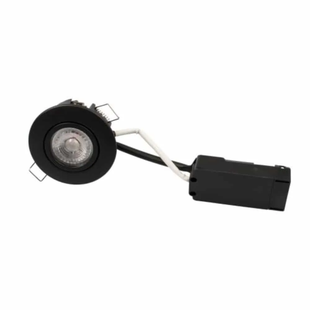 Luna Spot Låg profil IP44 Dim 930 Matt svart