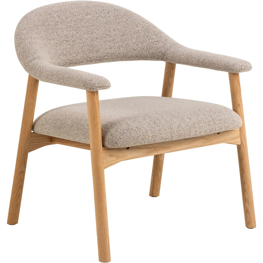 Sessel Addi Beige Stoff 70 cm 70.5 cm