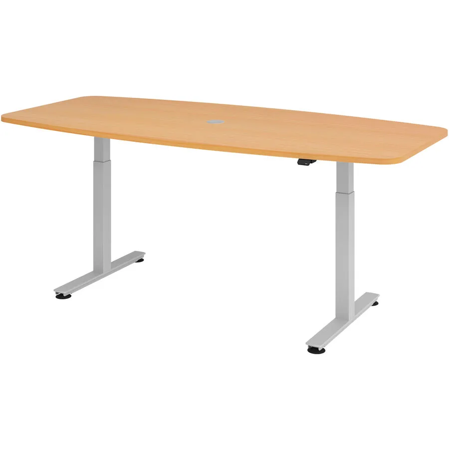 Schreibtisch Office buche Holzwerkstoff B 220 T 103 cm