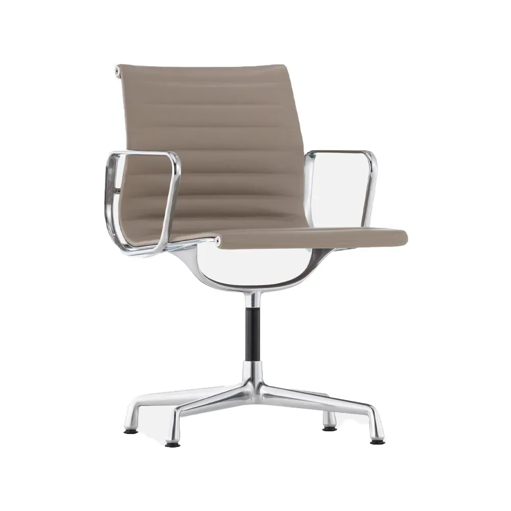 Vitra EA 104 karmstol Premium F sand-polerad aluminium