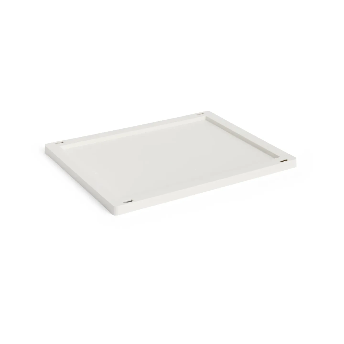HAY Colour Crate lock plastic medium Off white