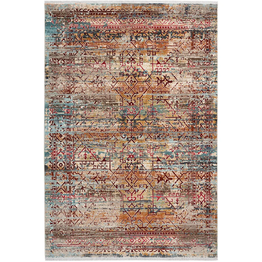 Teppich Inca bunt Polypropylen 40 x 60 cm