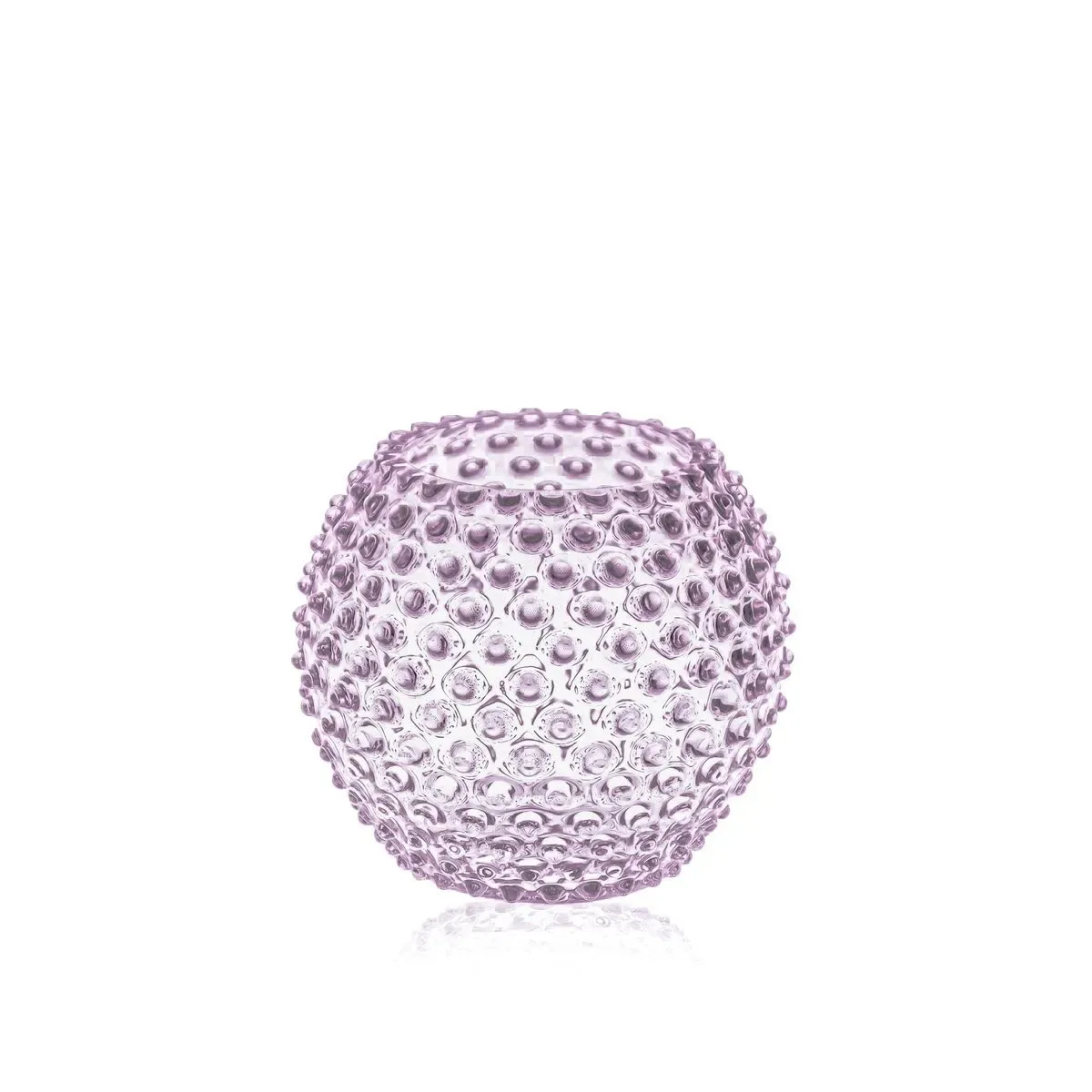 Anna Von Lipa Hobnail Globe Vase 18 cm Lila