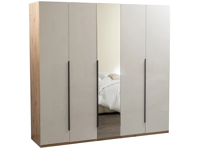 Drehtürenschrank FAMOSA artisan eiche 5 Türen