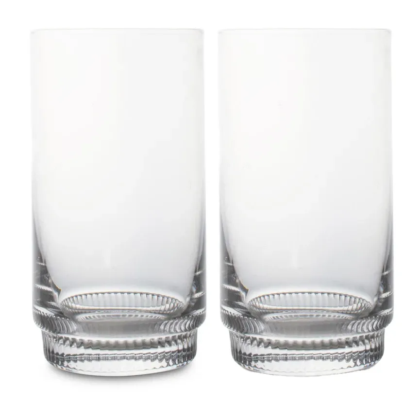 Sagaform Saga Tumbler hoch 34cl 2er Pack Klar