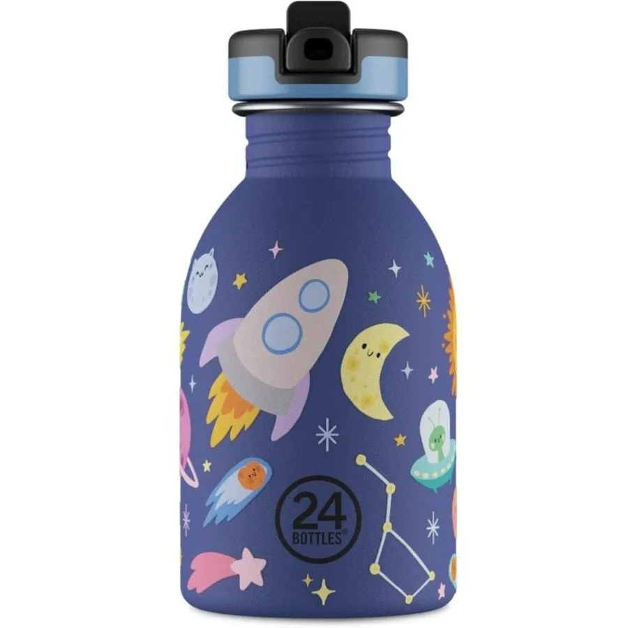 Trinkflasche 24 Bottles Dunkelblau 250 ml B 6.5 cm