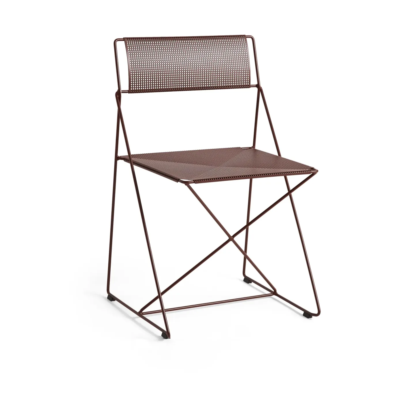 HAY X-Line Indoor Outdoor Stuhl Iron red
