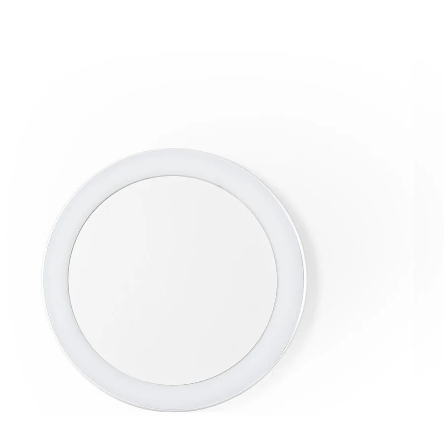 Bankamp Designer-Deckenlampe Stereo Aluminium/Stahl weiss 41W LED Ø 30cm - LED - Lichtfarbe: Warmweiss- LED Energiesparlampe