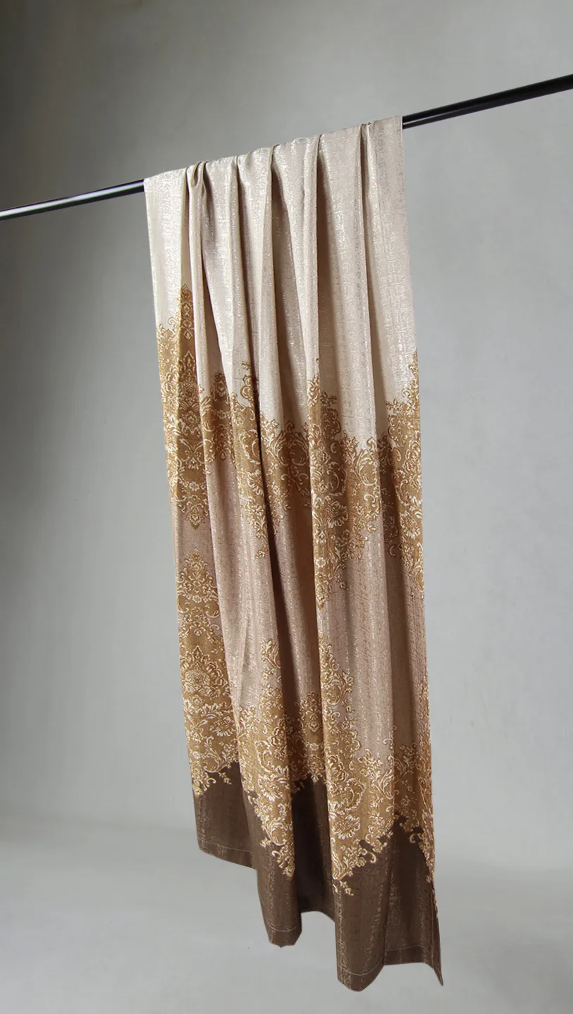 Gardin - Shiloh (brun/beige) (Størrelse: 140 x 260 cm)
