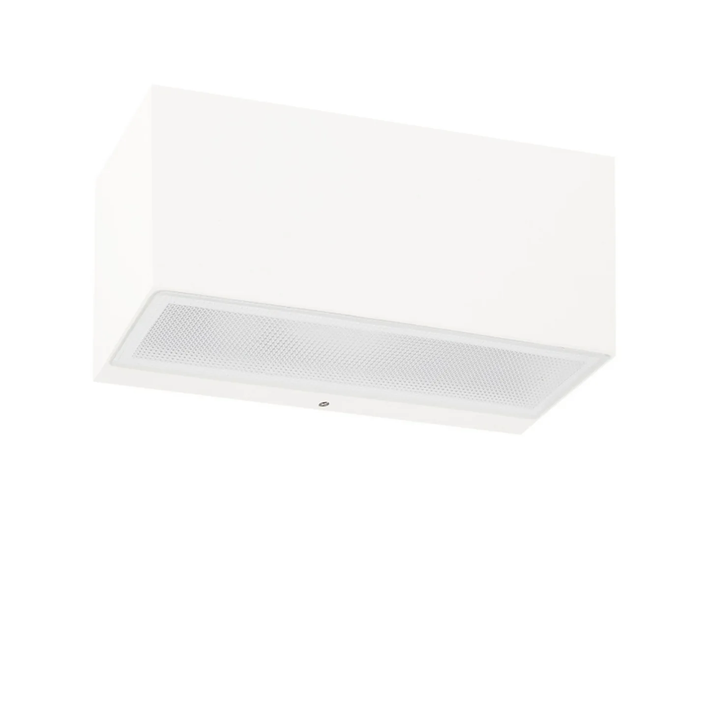 Asker Big Down Utendørs Vegglampe Hvit - Norlys - Terrasse - Aluminium
