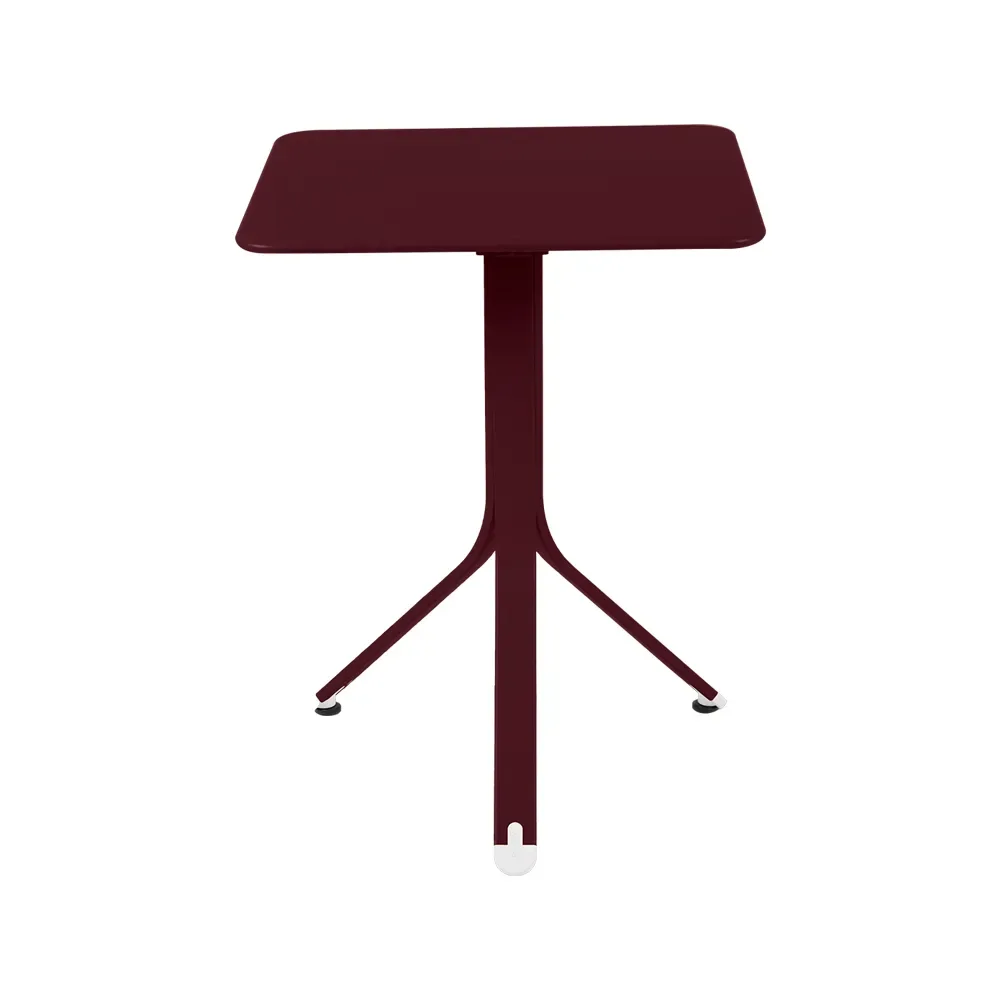 Fermob Rest'o bord 57x57 cm Black cherry (vinröd)