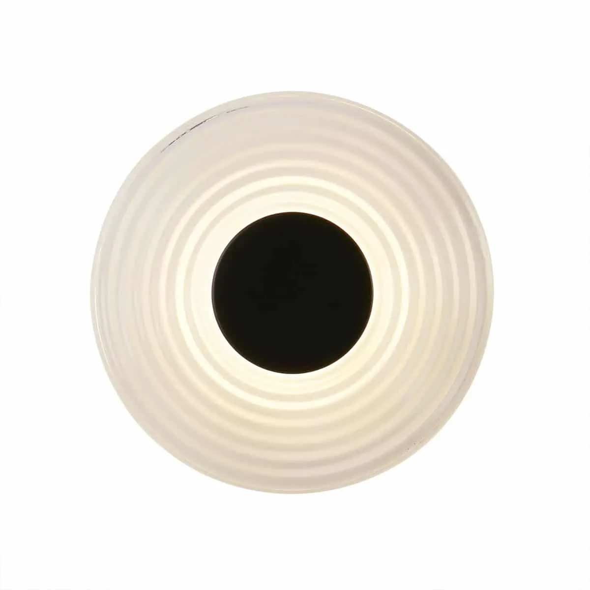 Cleo LED Vägglampa Svart metall med klarglas