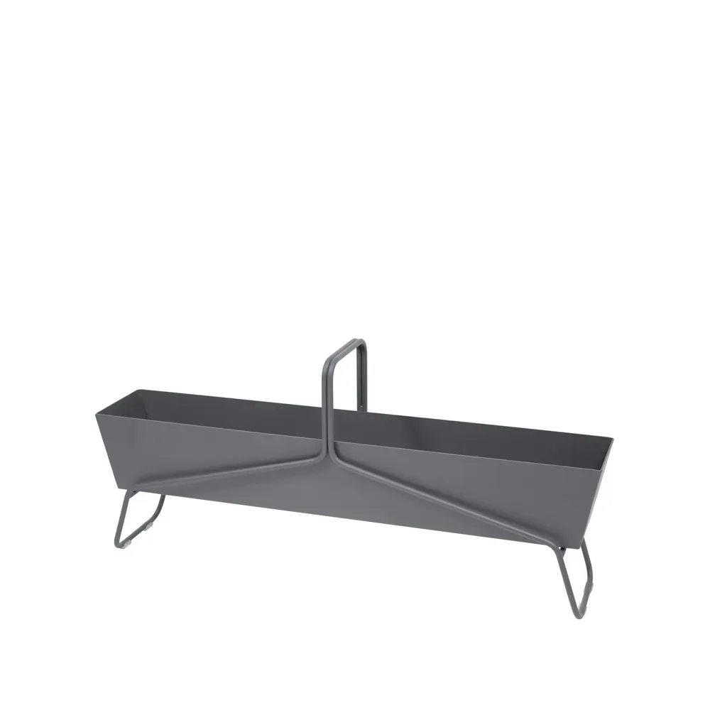 Fermob Basket long planteringsbox Storm grey (grå)