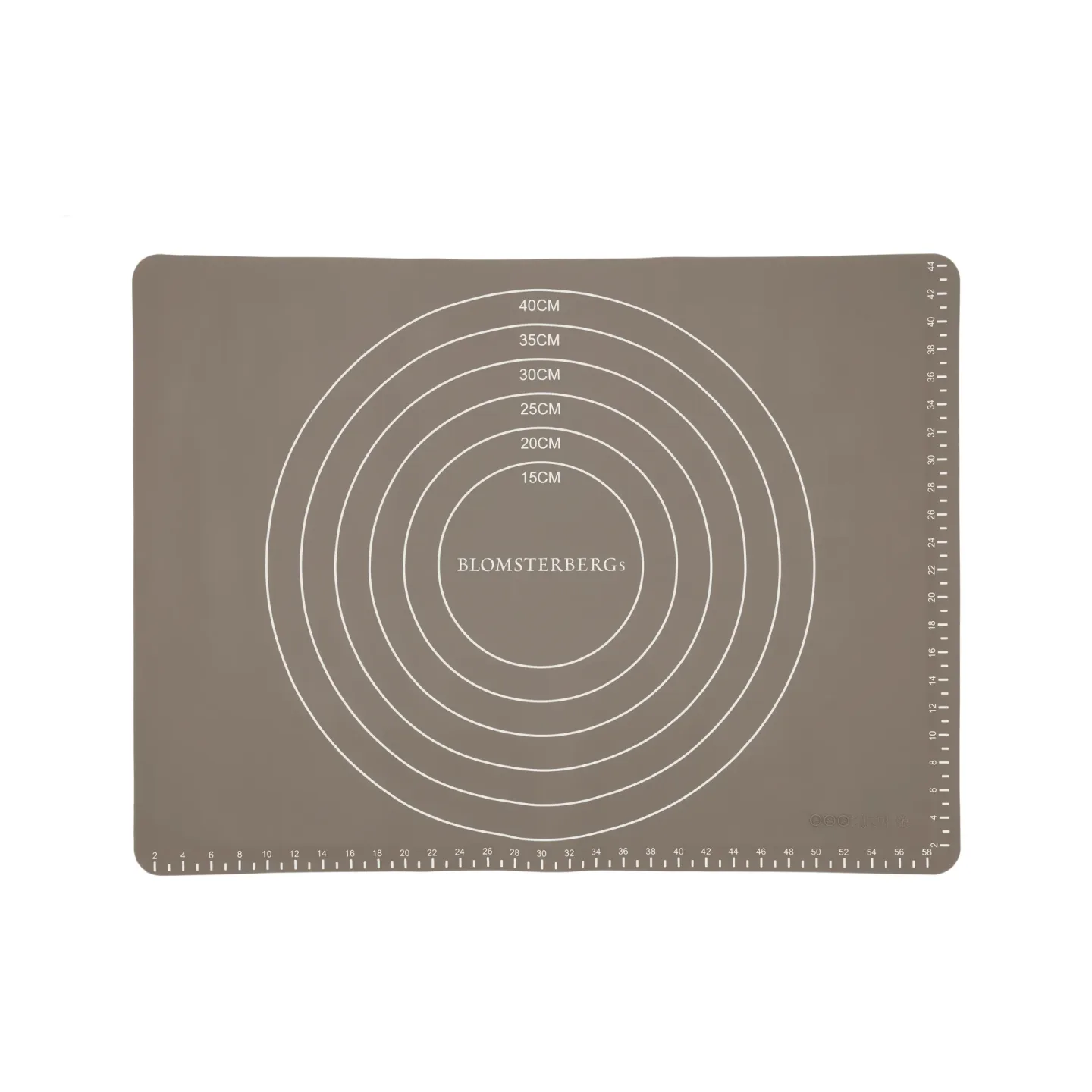Blomsterbergs Blomsterbergs Backmatte mit Maßeinteilung Latte, Silikon, 45 × 60 cm