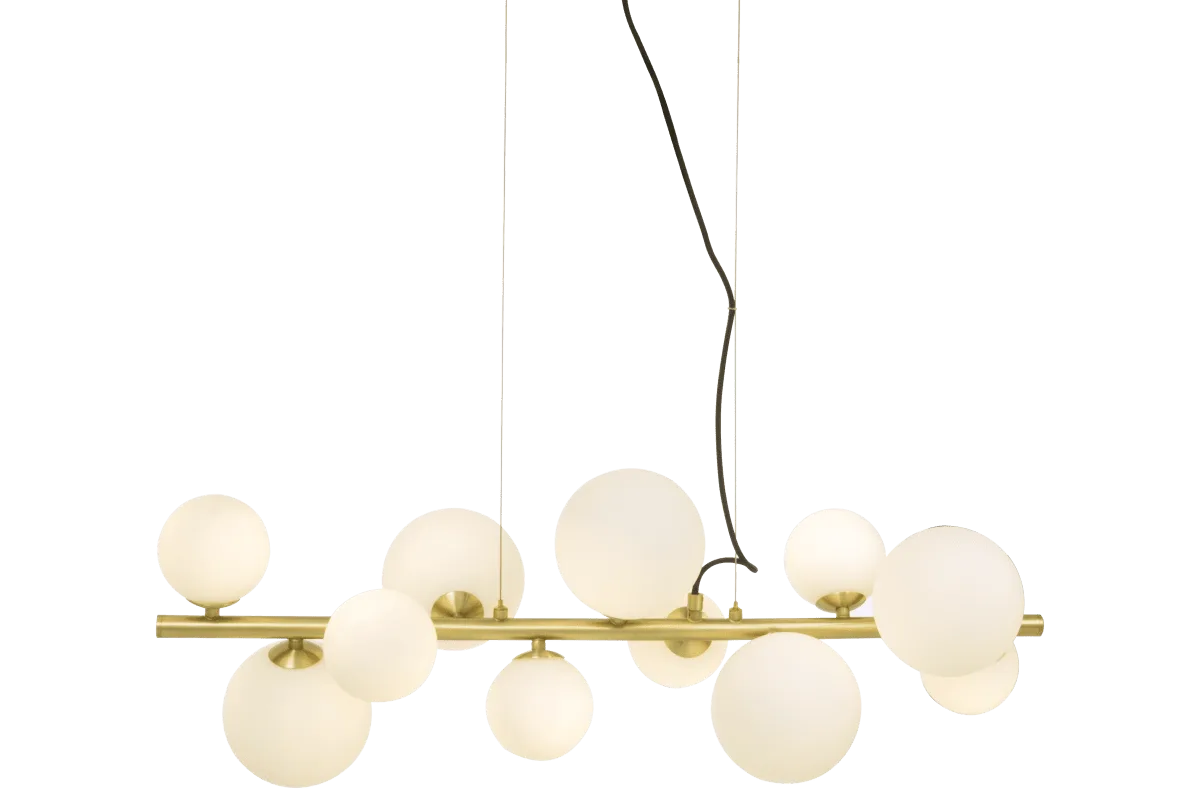 Aneta Lighting - Molekyl 85cm - Taklampa - Matt Mässing