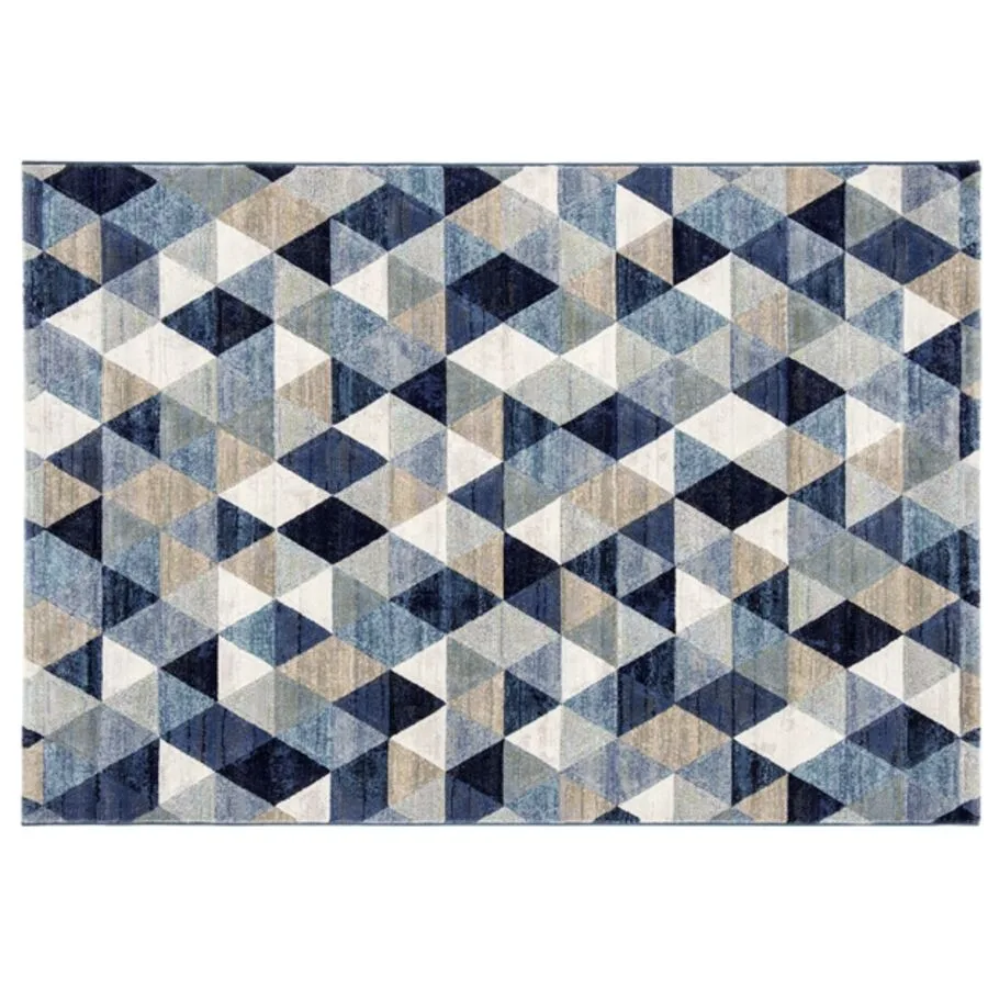 Teppich Argentum Blau Anderes Muster Polypropylen 160 x 230 cm