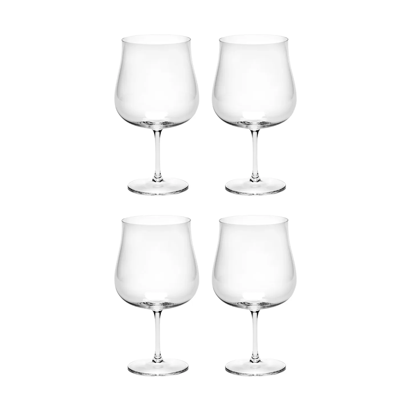Serax Silhouette Rotweinglas 69 cl 4er pack Clear