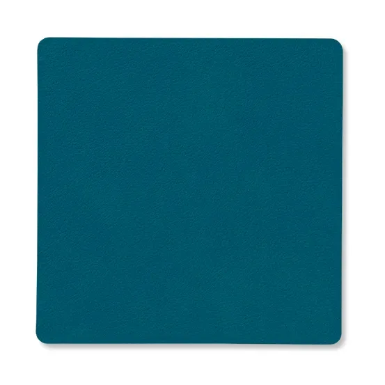 LIND DNA Nupo Glasuntersetzer square Petrol