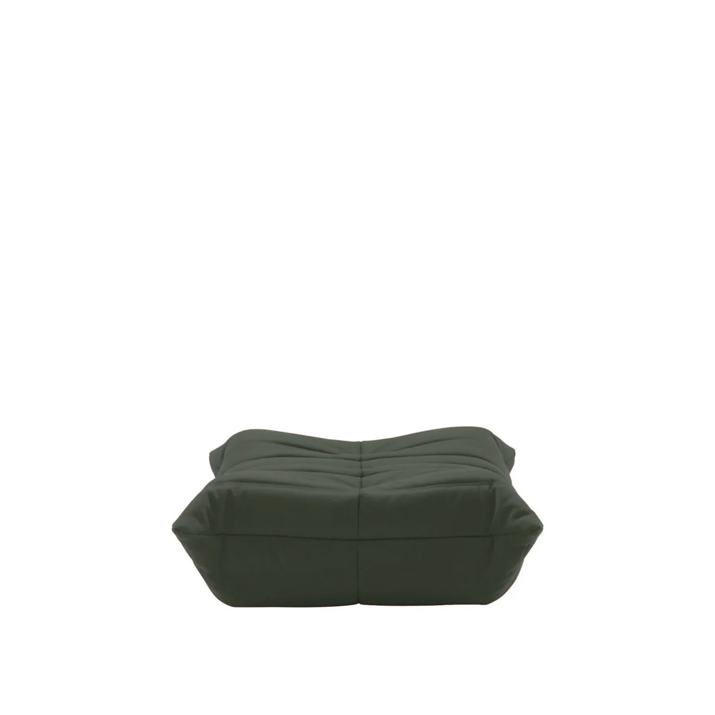 Ligne Roset - Togo Footstool, Leather Cat. W, Kyoto Noir 5291 - Fotpallar - Michel Ducaroy - Svart - Läder/Skum