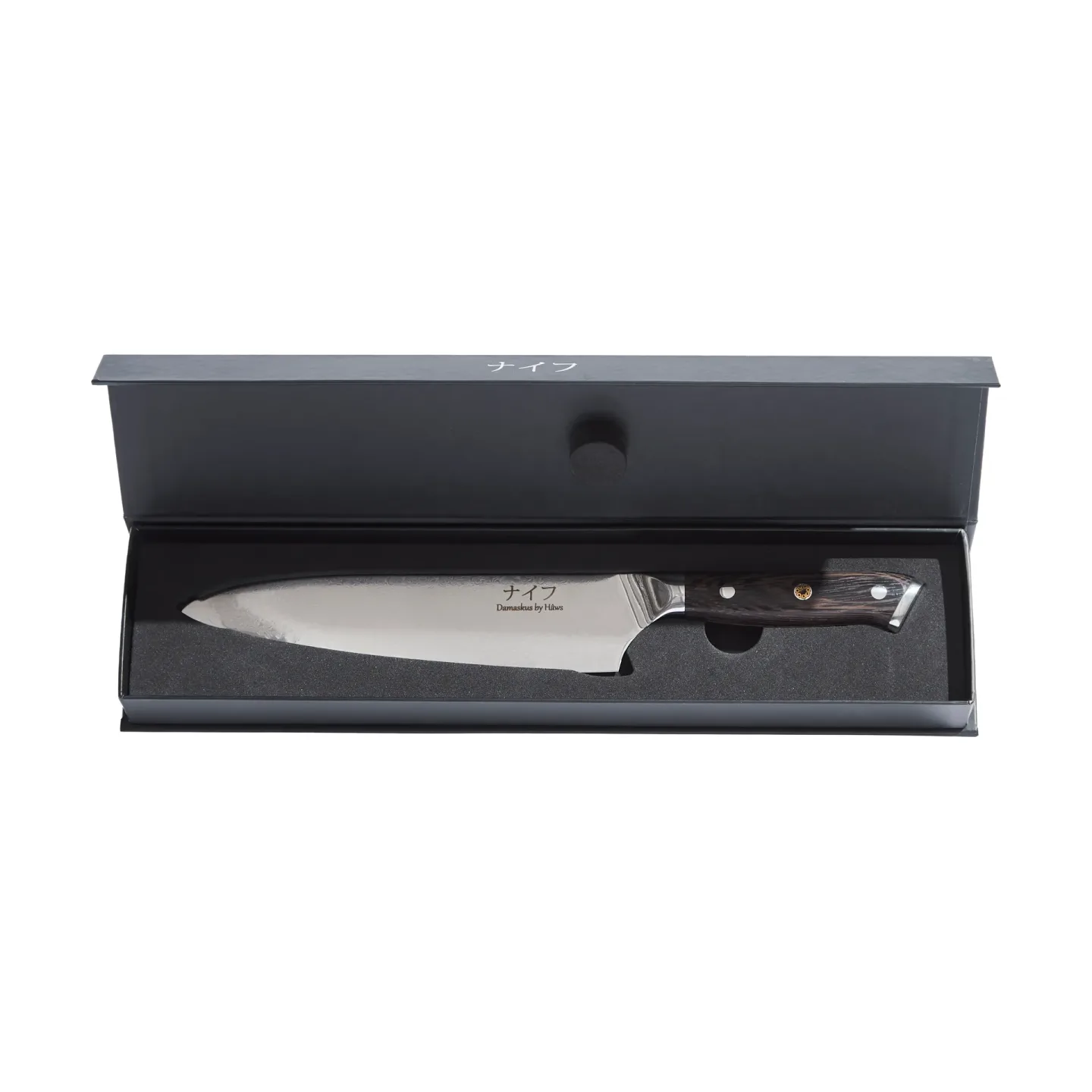 Hâws Damascus By Hâws Kochmesser 32 cm Wengè