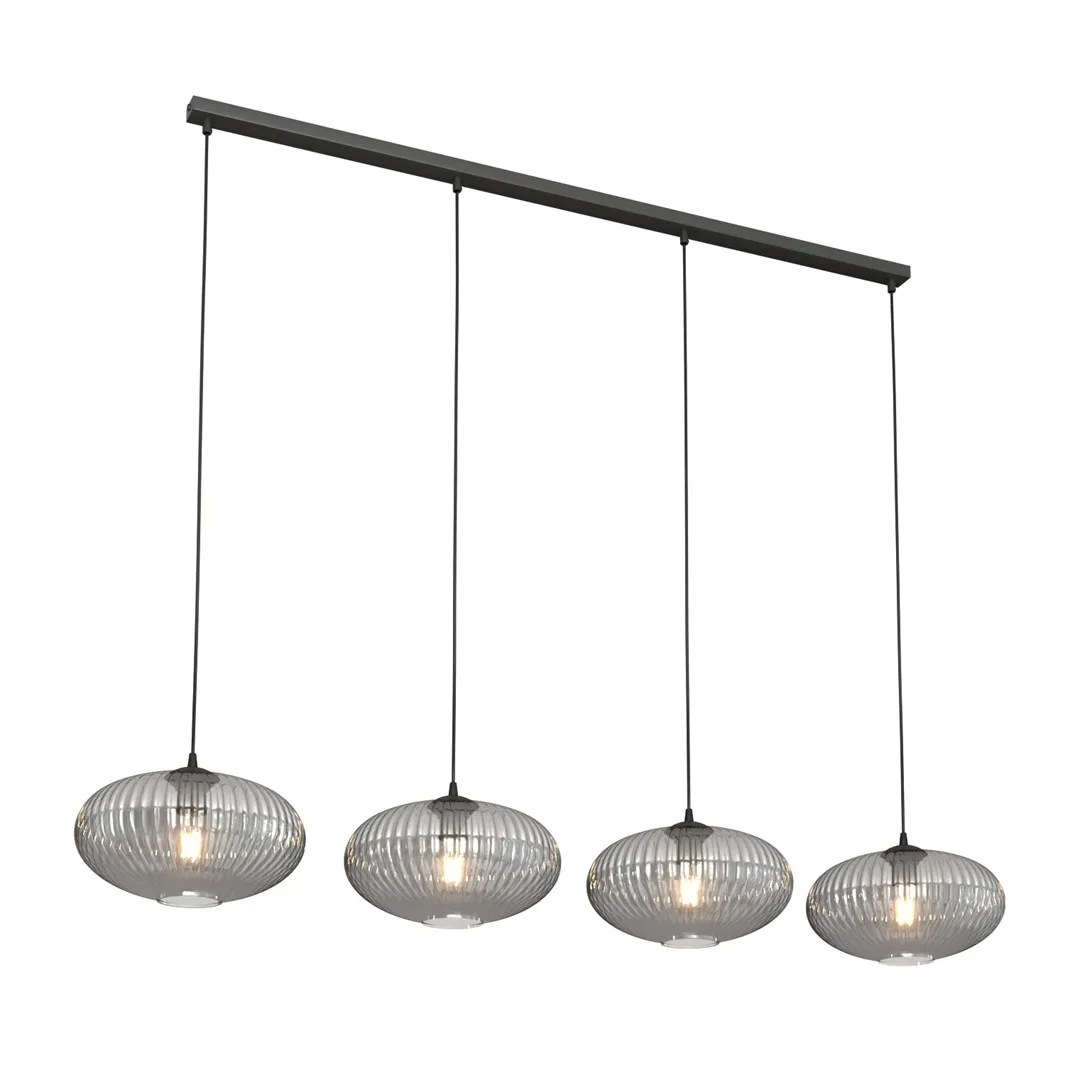 Emibig Lighting - Coco 140cm - Taklampa - Rökfärgad