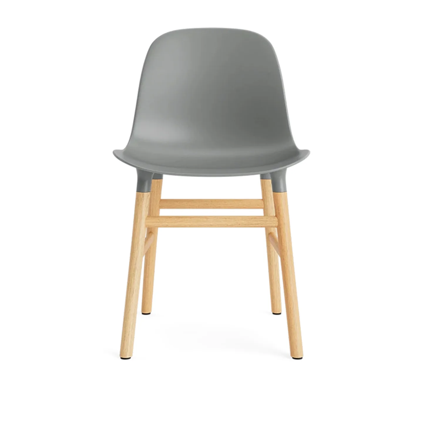 Normann Copenhagen - Form Chair Oak Grey - Matstolar - Simon Legald - Grå - Trä/Plast