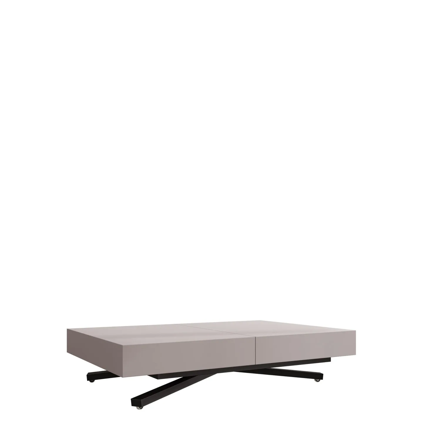 Avendi Soffbord förlängningsbart 200 cm - svart, beige