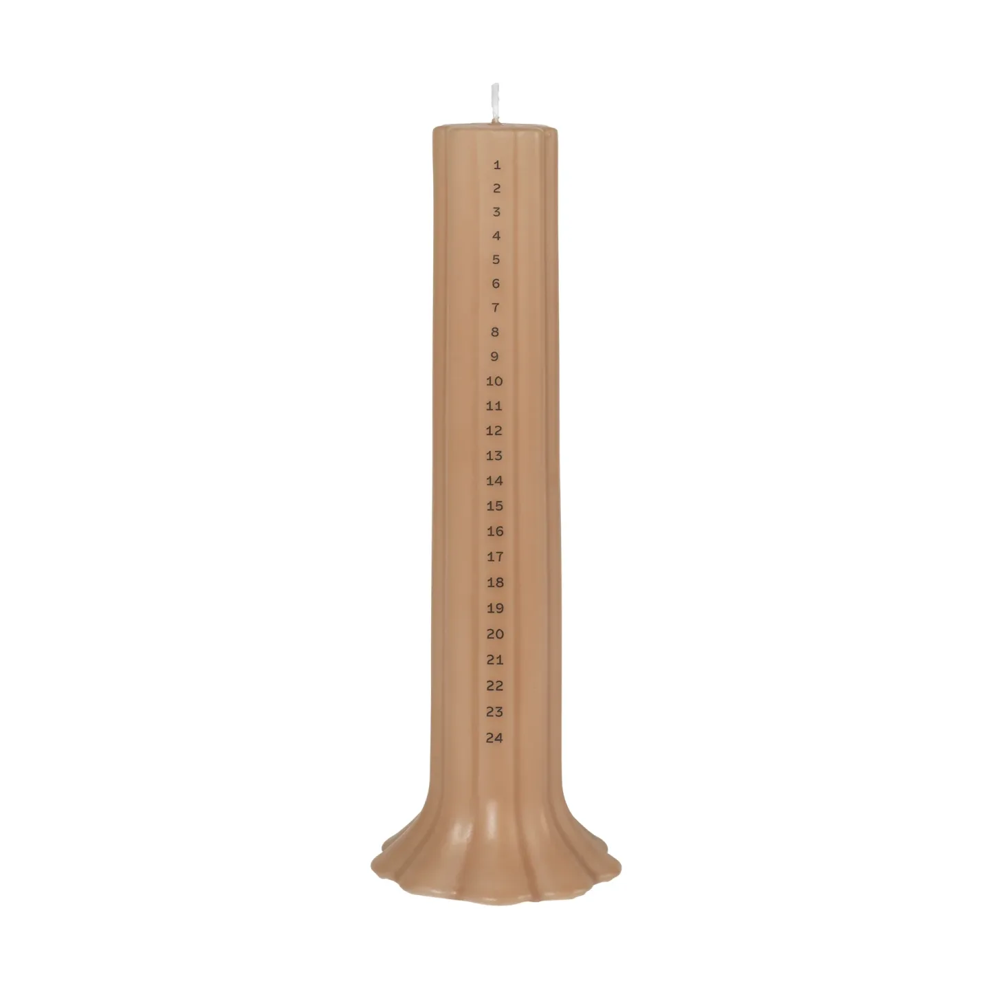 Broste Copenhagen Heli kalenderljus Walnut
