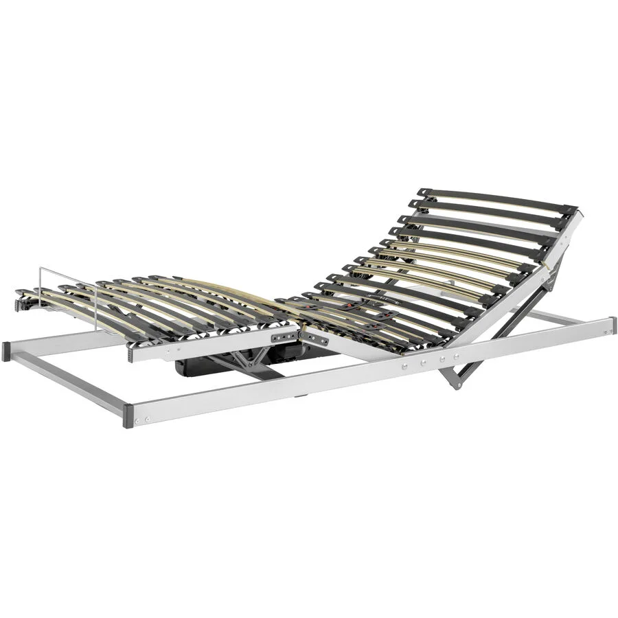 Philrouge Einlegerahmen mit Motor Flex Easy 2M buche Holz 140 x 200 cm Elektrisch