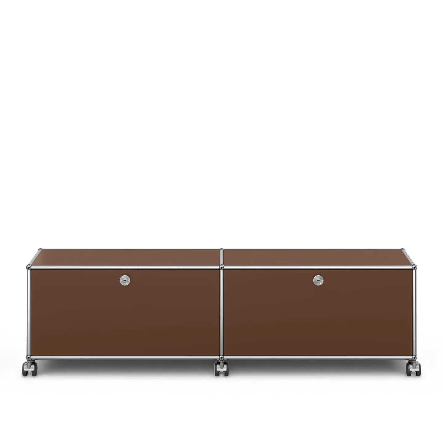 USM - USM Haller TV Furniture M61 USM Brown - TV-bänkar - Fritz Haller & Paul Schärer - Brun