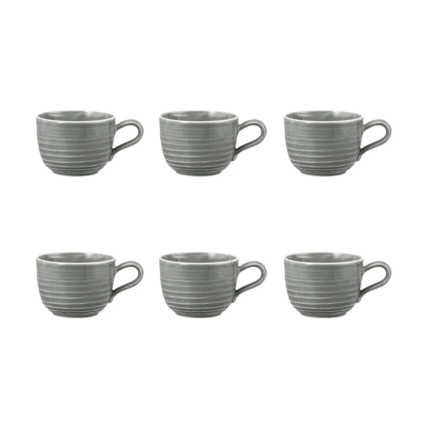 Seltmann Weiden Terra Tasse 26 cl 6er Pack Pearl Grey