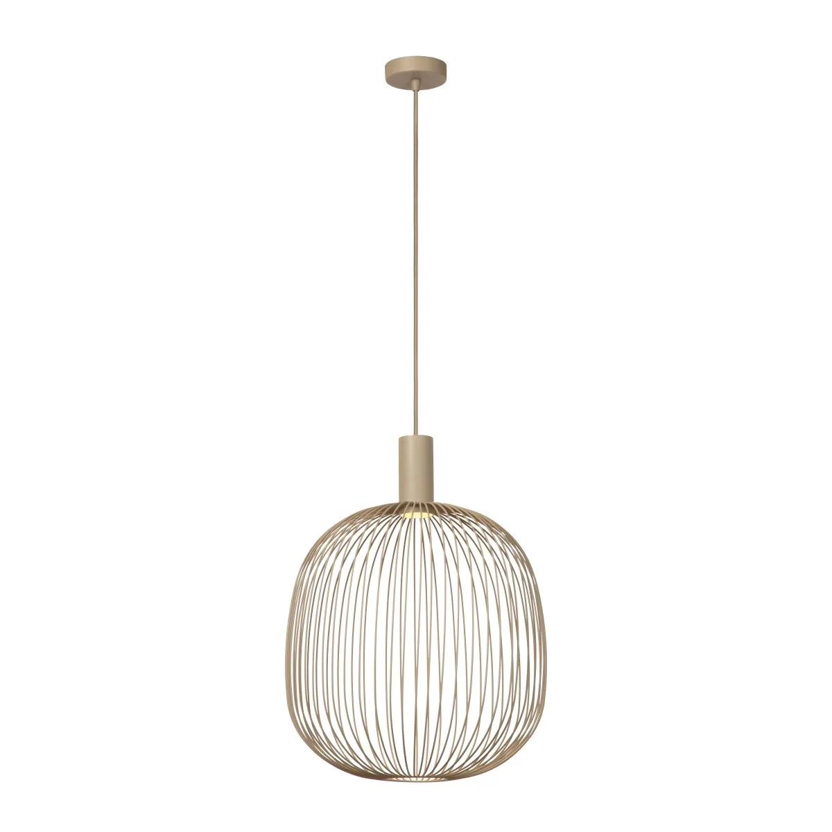 Lucide - Esterel Ø40 - Taklampa - Beige