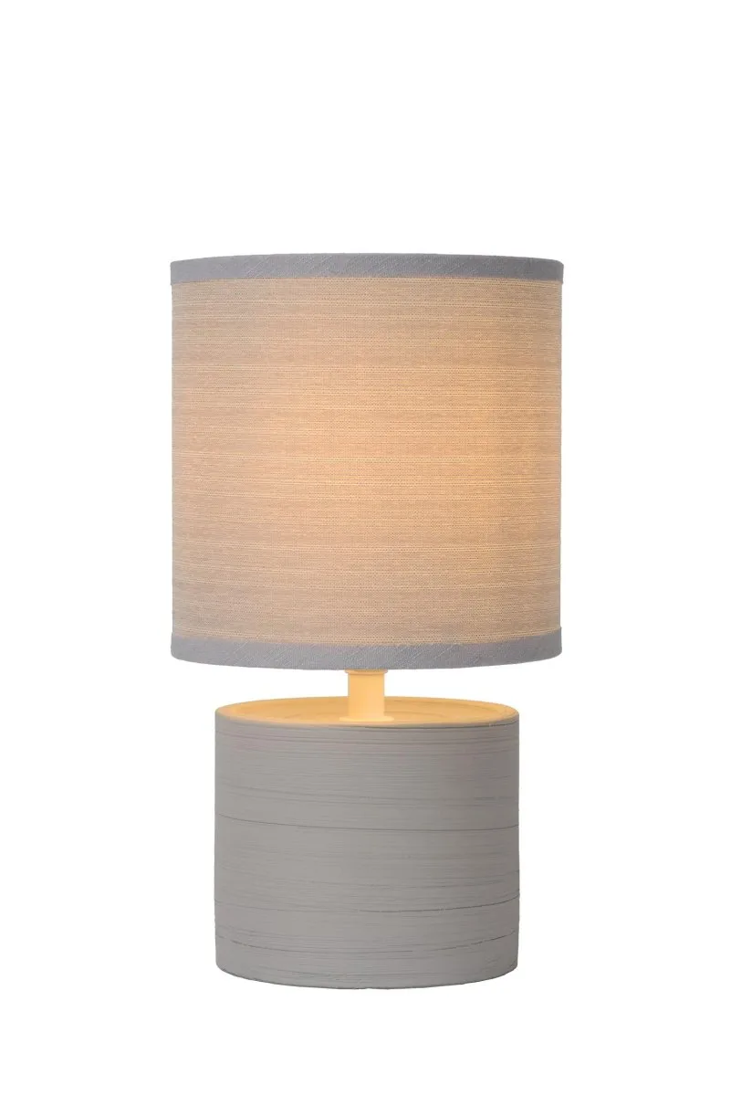 Lucide - Greasby 26cm - Bordslampa - Grå