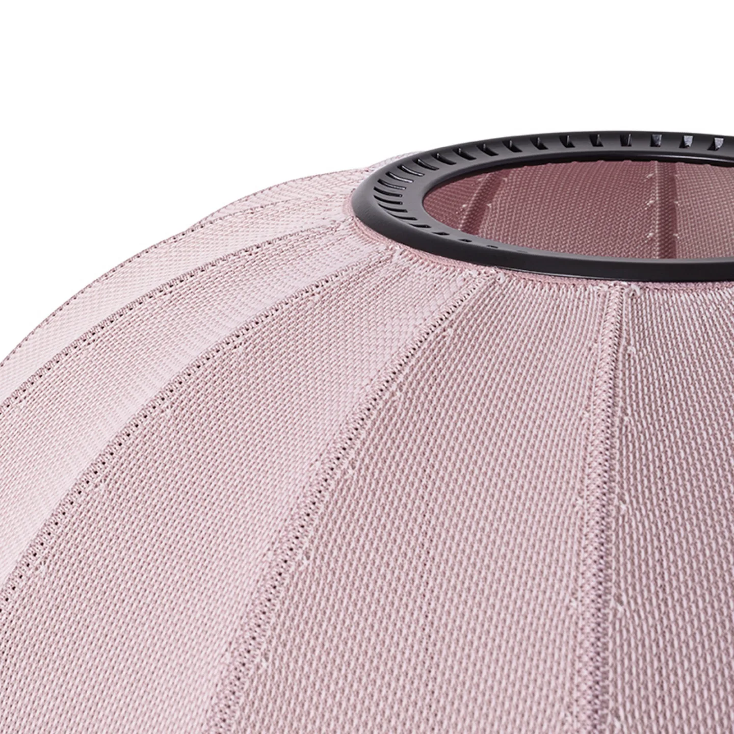 Knit-Wit 75 Round pendellampe Light Pink - Made By Hand - Spisestue - Aluminium