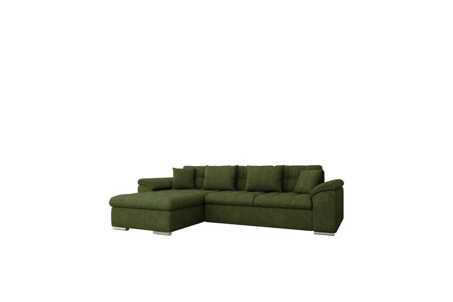 Camior Soffa med Divan 3-sits - Grön