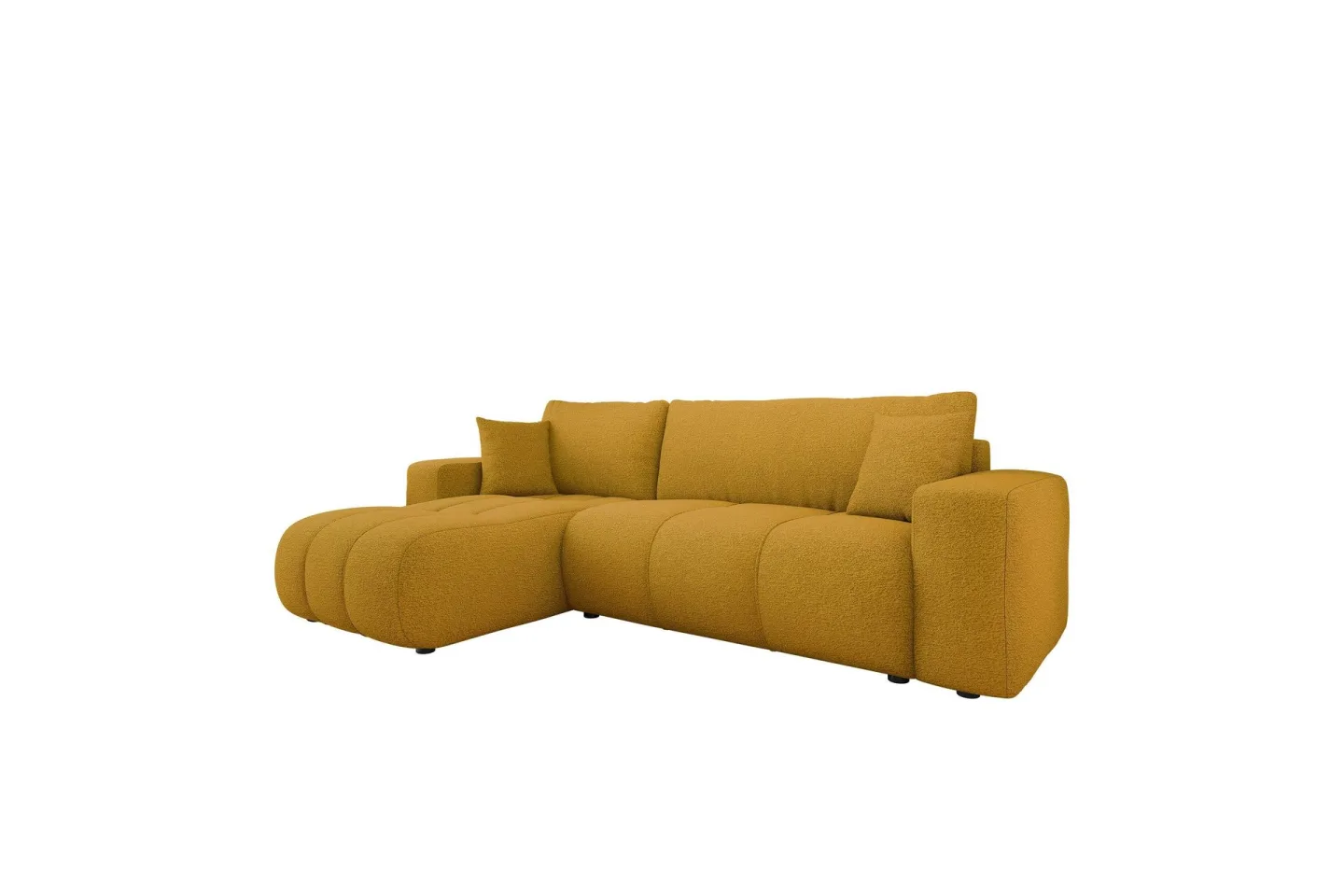Flo Bäddsoffa med Divan 3-sits - Gul