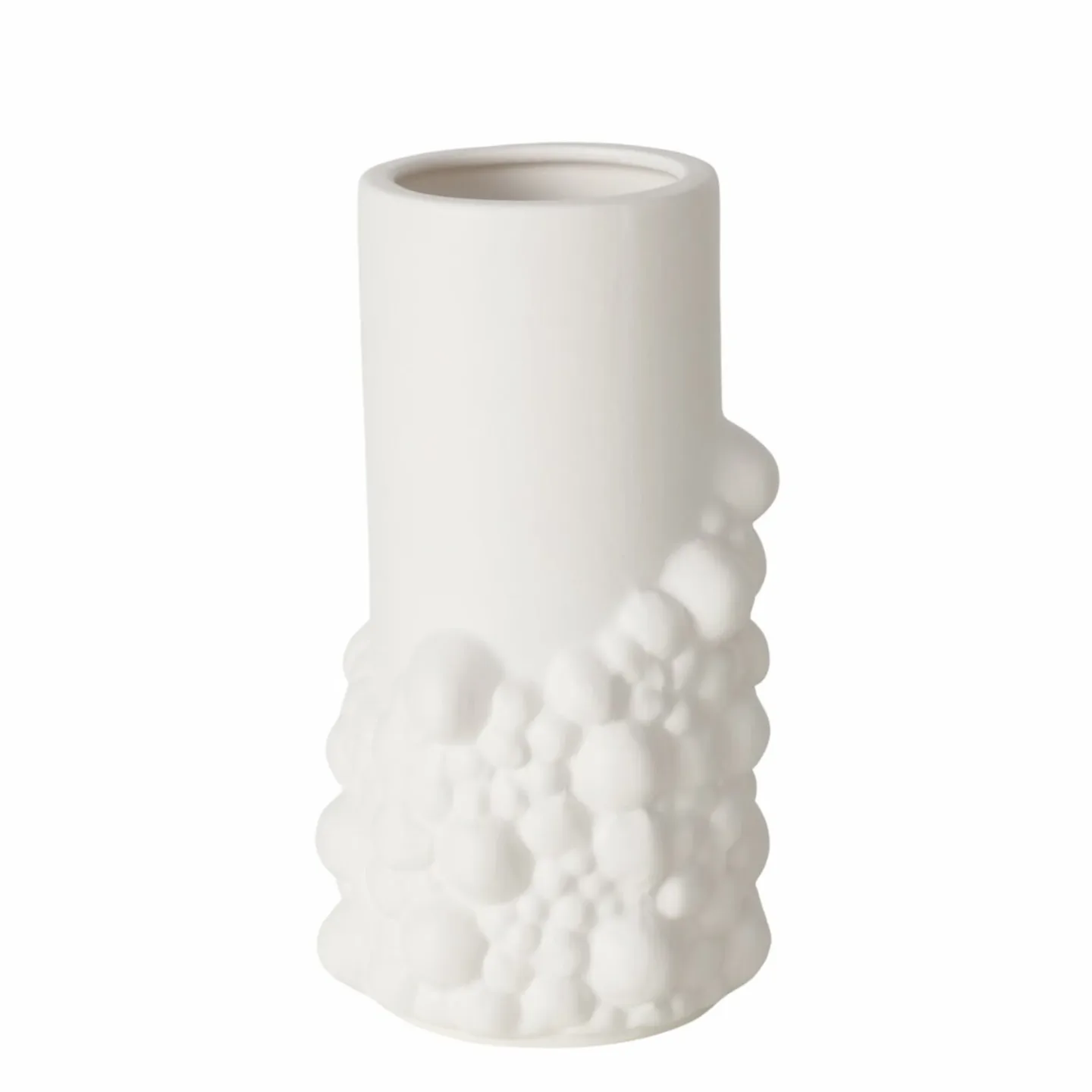 Boltze Vase Bule, Steingut, Weiss | Schubiger Möbel