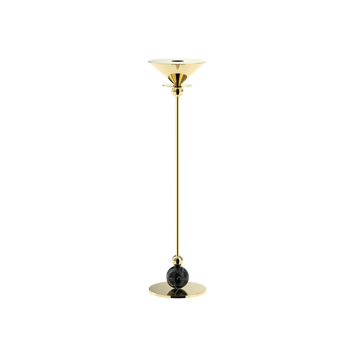 Palette Tindra Cocktail Ljusstake Polerad mässing 40 cm