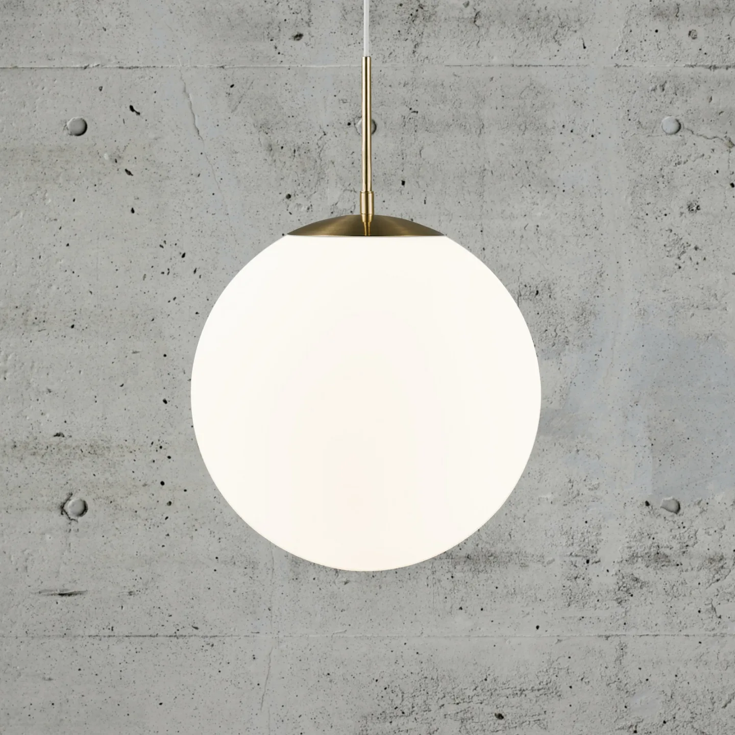 Grant 35 Pendelleuchte Brass - Nordlux - Wohnzimmer - Glas - Einflammig