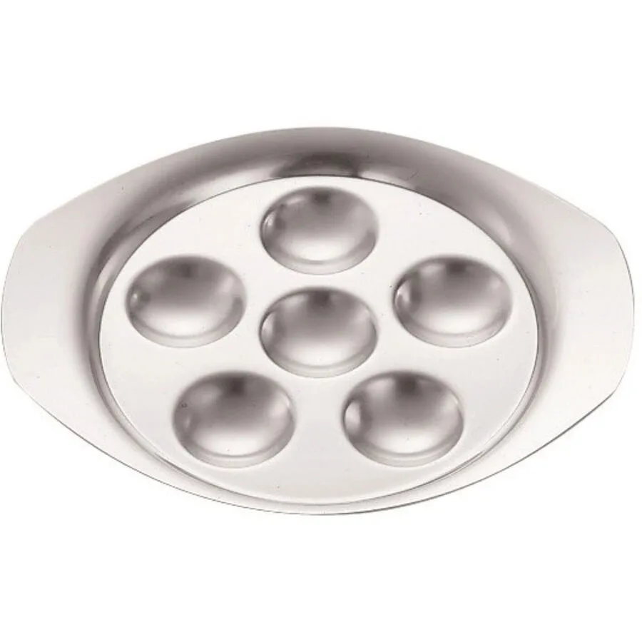 Servierplatte Piazza Silber Edelstahl